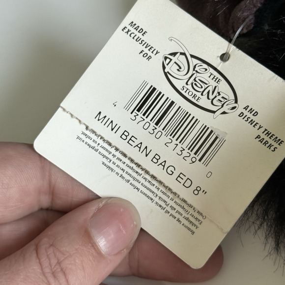 Vintage‎ Disney Store Lion King Mini Bean Bag Ed 8" New w/ Tags Collectible T2 - Picture 12 of 14